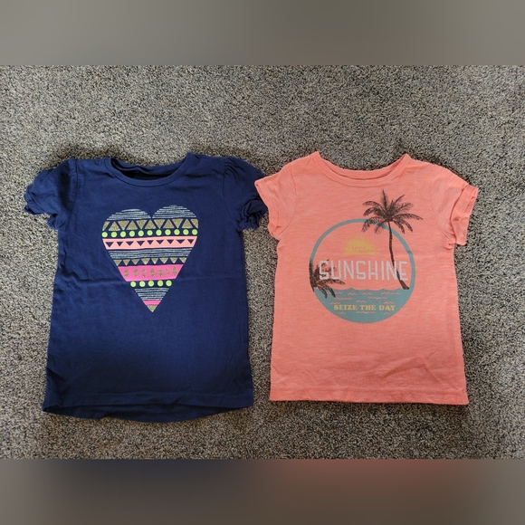 Girls size 3t short sleeve shirts bundle - Picture 1 of 6